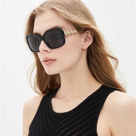 versace ve4375|authentic black polarized versace sunglasses.